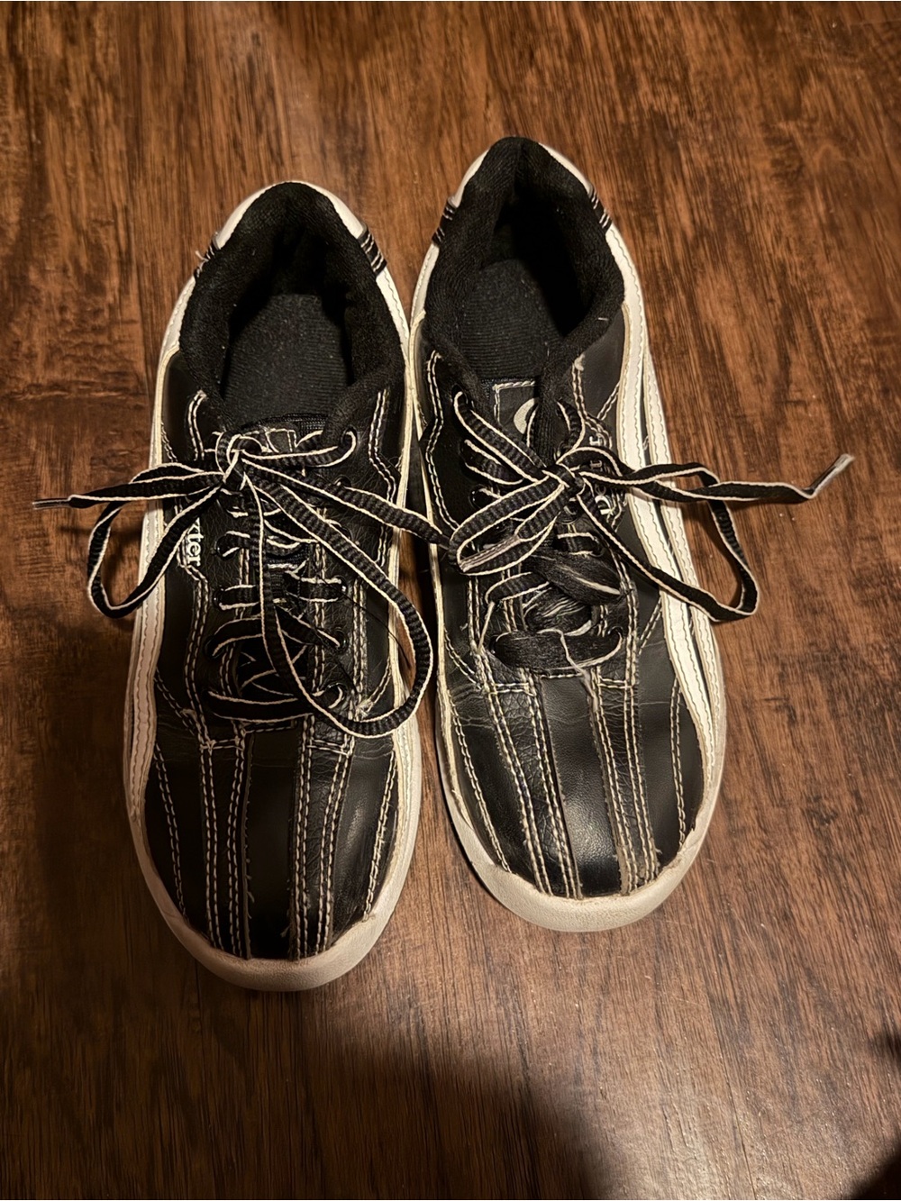 Men's Black Casual Lace-Up Sneakers